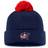 Fanatics Columbus Blue Jackets Team Cuffed Knit Beanie with Pom