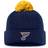 Fanatics St. Louis Blues Team Cuffed Knit Beanie with Pom