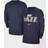 NIKE Utah Jazz 75th Anniversary Pregame Shooting Performance Raglan Long Sleeve T-shirt Sr