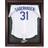 Fanatics Kansas City Royals Saberhagen. 31 Mahogany Framed Logo Jersey Display Case