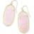 Kendra Scott Signature Elle Drop Earrings - Gold/Rose Quartz