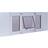 Ideal Pet Products Aluminum Sash Window Cat Flap 38"