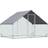 Pawhut Walk In Chicken Run Large Galvanized Chicken Coop