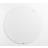 Naga magnetisk glastavle, Ø100 cm, pure white
