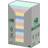 3M Post-it blok Recycled Notes 38x51mm i flere farver, 24 blokke