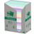3M 10 x Post-It 655-1RPT notes 76x127mm flerfarvet