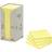 3M Post-it Note Recycled Tower Pack 76x76mm Pastel Yellow Ref 654-1T Pack