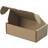 Master'In Office FSC-mærket postæske 287x173x85mm brun