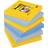 3M Post-it seddel Super Sticky 6546SSNY 76x76mm ass. 6 stk/pakke (6546SSNY)