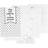 Creativ Company Evighedskalender, str. 142x210 mm, 7 120 g, hvid, 1 stk