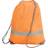 Shugon Stafford Drawstring Hi-Vis Tote Bag (13 Litres) (One Size) (Hi Vis Orange)