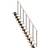 Dolle Dublin Ligeløb Sort STYLE 6-Lakeret Bøg 222 - 270 cm