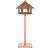 Pawhut Wooden Bird Feeder and Table 130.0x52.0x52.0cm