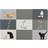 Trixie Patchwork Cat Placemat