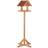 Pawhut Wooden Bird Feeder with Cross shaped Support