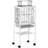 Pawhut Bird Cage With Stand 106.5x47x35cm