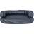 vidaXL Ergonomic Foam Dog Bed Dark Blue Faux Leather