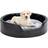 vidaXL - Dog Bed Black Plush and