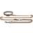 Trixie Jogging leash 1.33–1.80 graphite/papaya