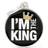 MyFamily Hundetegn Charm, I'm the King