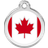 Red Dingo Hundetegn Canadiske Flag small