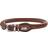 Hunter Dog Collar Round & Soft Brown M 50 41-46cm