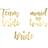 PartyDeco Tatoveringer Team Bride Roseguld