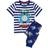 Thomas & Friends Boys Long Pyjama Set (18-24 Months) (Navy)