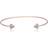 Gemondo Diamond Geometric Trilogy Open Ring in 9ct