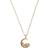 Olivia Burton Celestial Cluster Moon Necklace - Gold/Transparent