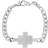 Marcelo Burlon Cross Bracelet - Silver