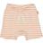 Petit Piao Shorts Striped Peach Naught/Eggnog