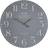 Premier Housewares Classical Grey Wall Wall Clock