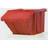 VFM Hduty Storage Bin/Lid Red 359519 SBY17192 Storage Box