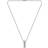 HUGO BOSS Reversible Logo Pendant - Silver/Black