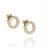 Efva Attling Circle Of Love Ørering - Guld