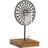 Dkd Home Decor Lyseholder Krystal Sort Metal Træ Brun (20 x 20 x 36 cm) Lysestage