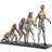 Dkd Home Decor Dekorativ Origin of Species Sølvfarvet Harpiks Moderne (55 x 18 x 42 cm) Dekorationsfigur