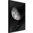Artgeist med ramme The Solar System: Moon Guld 30x45 Plakat