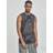 Urban Classics Kamouflage Tank top (Dark Camo, 3XL)