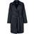 Urban Classics Crinkle Nylon Minimal Trench Coat - Black