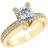 Smykkekæden Ring - Gold/Diamonds
