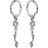 Maanesten Como Earring - Silver/Transparent