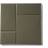 Please Wait to be Seated Nouveau Pin Oyster Grey/Messing Medium Notice Board