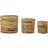 Bloomingville Linoa flower pots set of 3 pieces Basket 3pcs