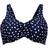 Rosa Faia Dots Maja Bikini Bra Navy-2