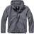 Brandit Windbreaker m. Blixtlås (Anthrazit, 4XL)