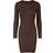 Pieces Kjole pcCrista LS O-neck Knit Dress