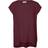 Noisy May Mathilde Oversized T-shirt - Windsor Wine