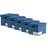 Bankers Box Decor Storage Box Blue (Pack of 5) 4483701